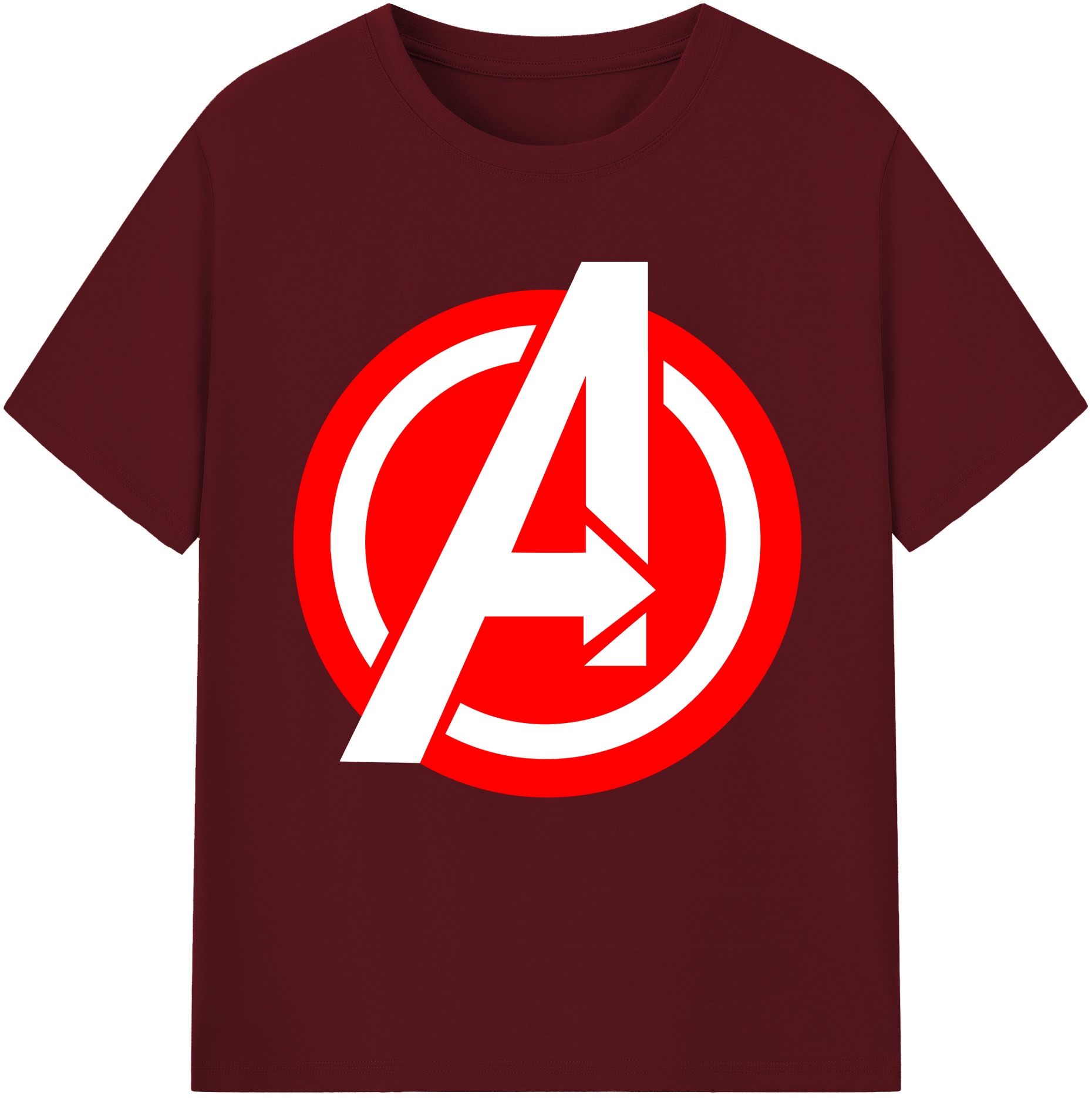 （画像用） アベンジャーズ The Avengers 綿100％半袖Tシャツ（フロントプリント）